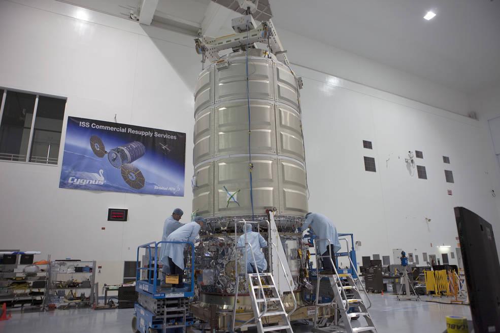 Orbital ATK’s Cygnus spacecraft