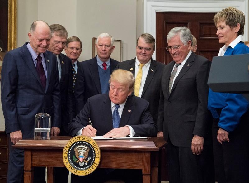 US President Donald Trump has signed a space policy directive